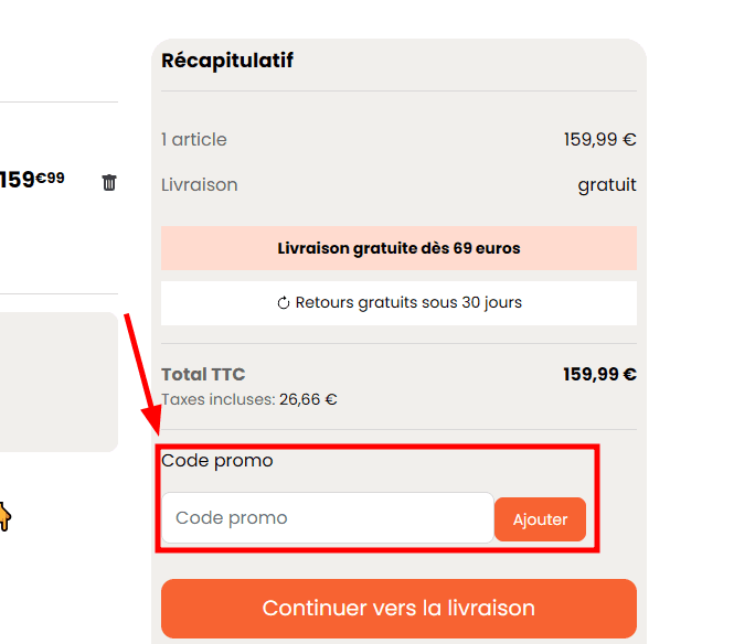 Comment appliquer un code promo sur 1001hobbies