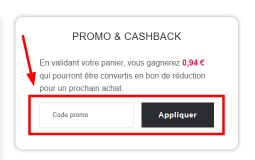 Comment activer un code promo sur 321CBD