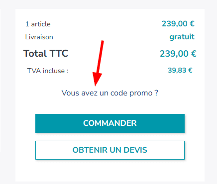 Comment utiliser un code promo sur Alarme Piscine