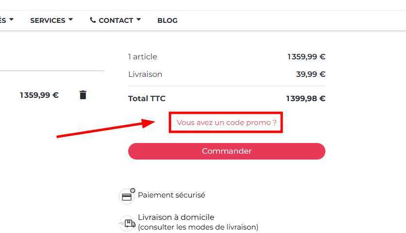 Comment utiliser un code promo sur Altobuy