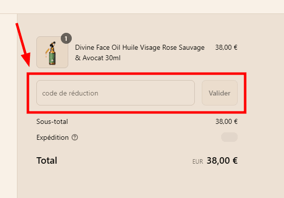 Comment appliquer un code promo sur Antipodes