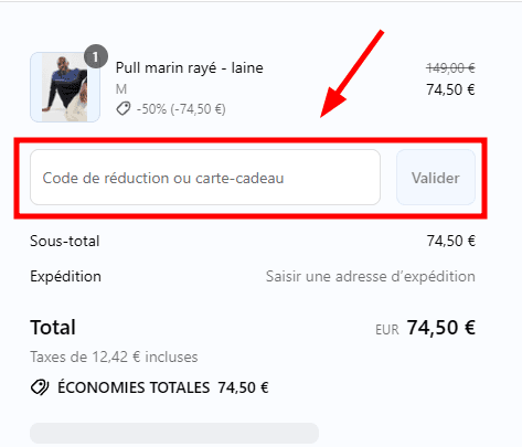Comment utiliser un code promo sur Armor-Lux