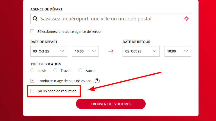 Comment appliquer un code promo sur Avis