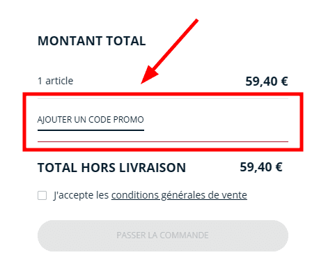 Comment activer un code promo sur Bermudes