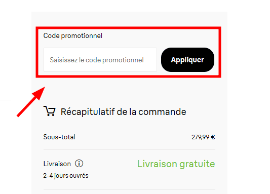 Comment utiliser un code promo sur Braun Household