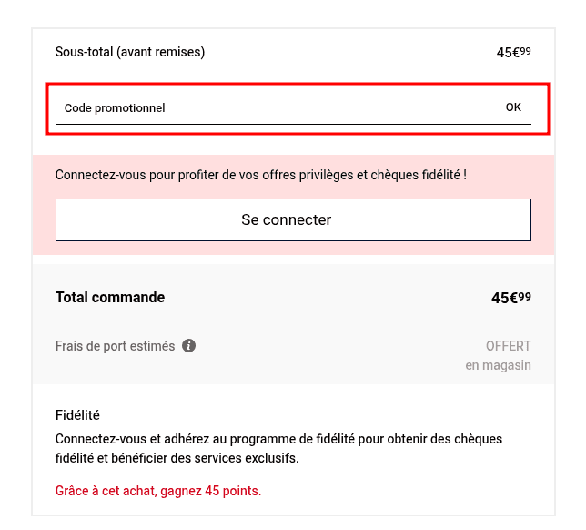 Comment appliquer un code promo sur Bréal