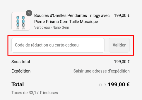 Comment appliquer un code promo sur Bronzallure