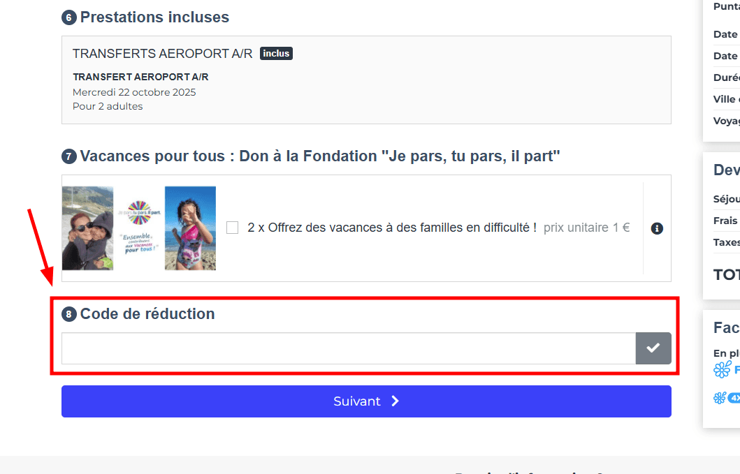 Comment activer un code promo sur Cdiscount Voyages