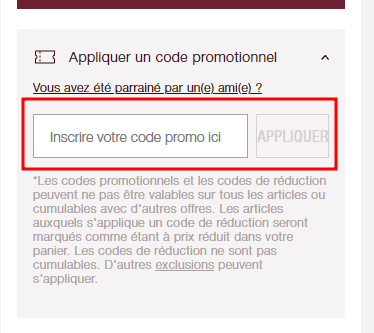 Comment utiliser un code promo sur Charlotte Tilbury