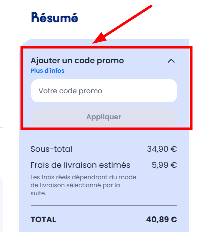 Comment appliquer un code promo sur Cheerz