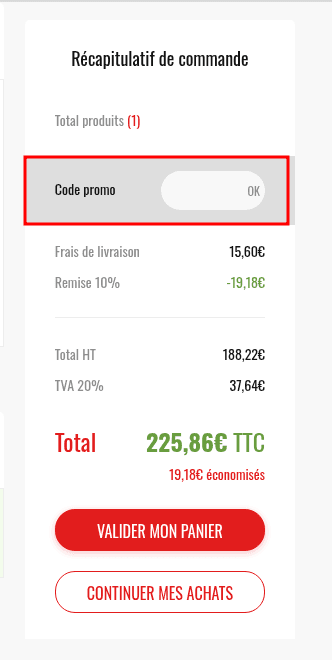 Comment utiliser un code promo sur COPYTOP