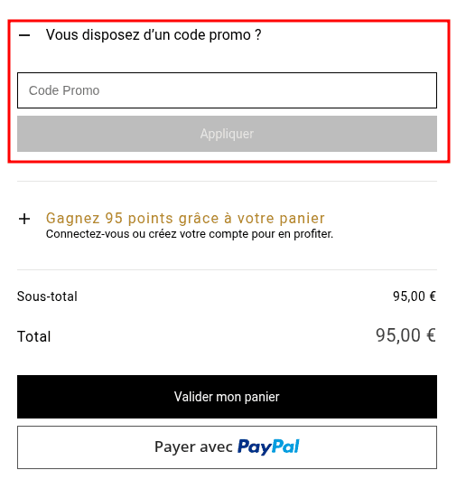 Comment utiliser un code promo sur Dcshoes
