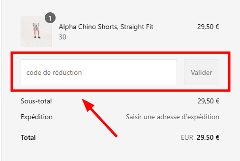 Comment appliquer un code promo sur Dockers