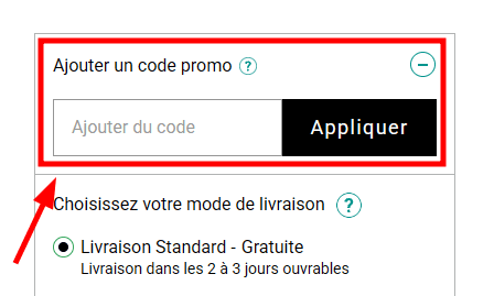 Comment utiliser un code promo sur Eastpak