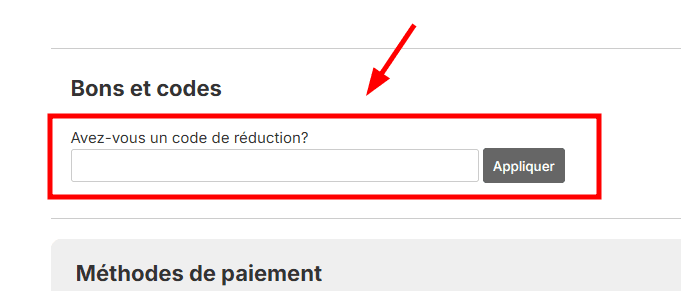 Comment activer un code promo sur Esdemarca