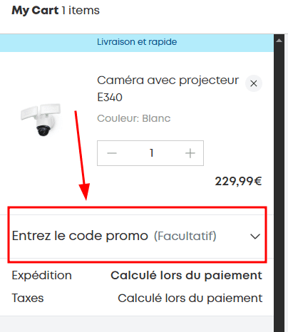 Comment utiliser un code promo sur Eufy