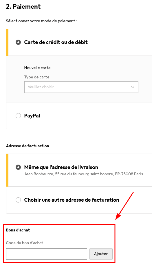 Comment appliquer un code promo sur Galaxus