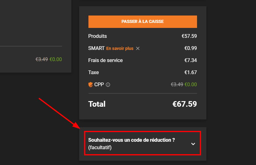 Comment appliquer un code promo sur Gamivo