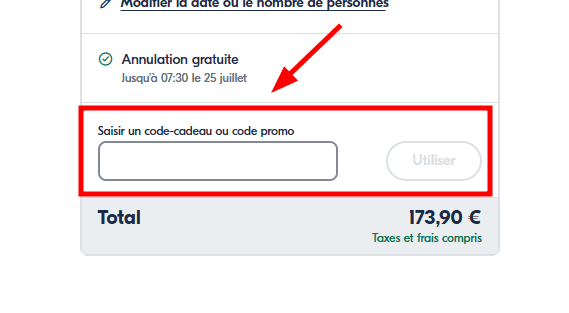 Comment appliquer un code promo sur GetYourGuide