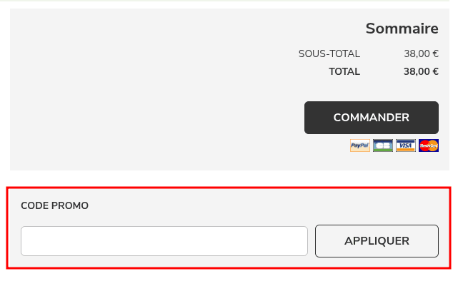 Comment appliquer un code promo sur Handball-Store