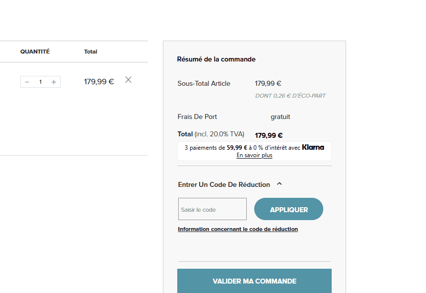 Comment utiliser un code promo sur Harman Kardon