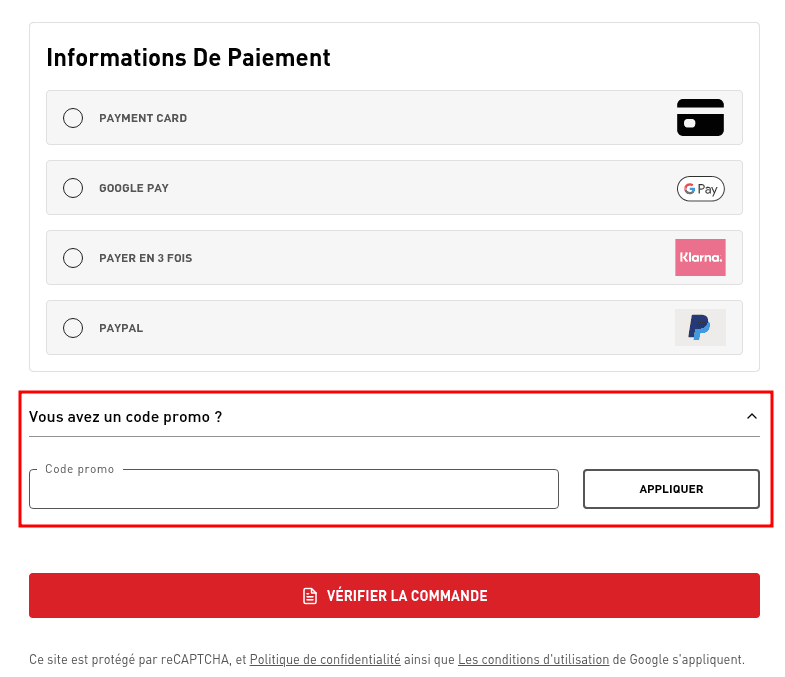 Comment appliquer un code promo sur Helly Hansen