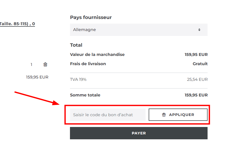 Comment utiliser un code promo sur HorSeven