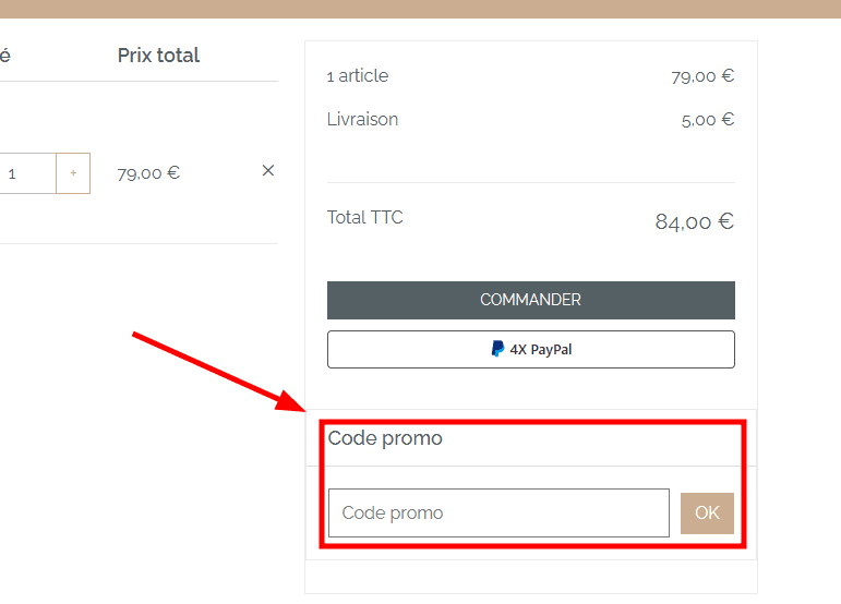 Comment appliquer un code promo sur Ilado