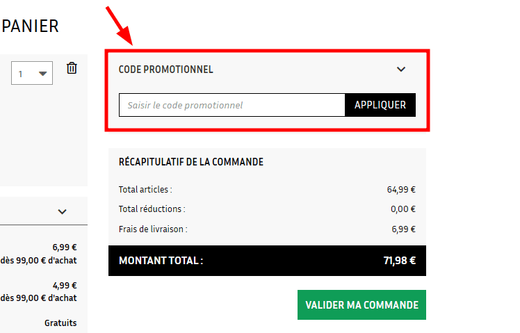 Comment utiliser un code promo sur RIU Paris