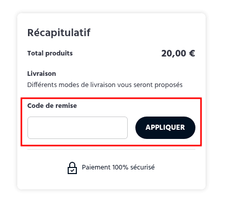 Comment activer un code promo sur Jaqu'Auto