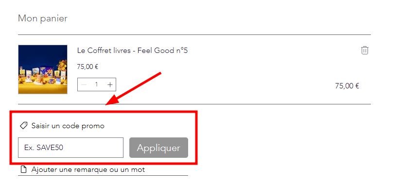 Comment utiliser un code promo sur Kube