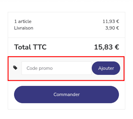 Comment utiliser un code promo sur Le Biberon Français