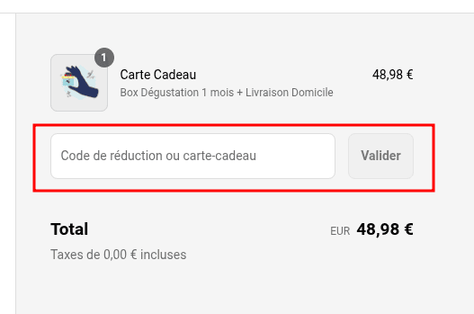 Comment appliquer un code promo sur Le Coq Gourmet