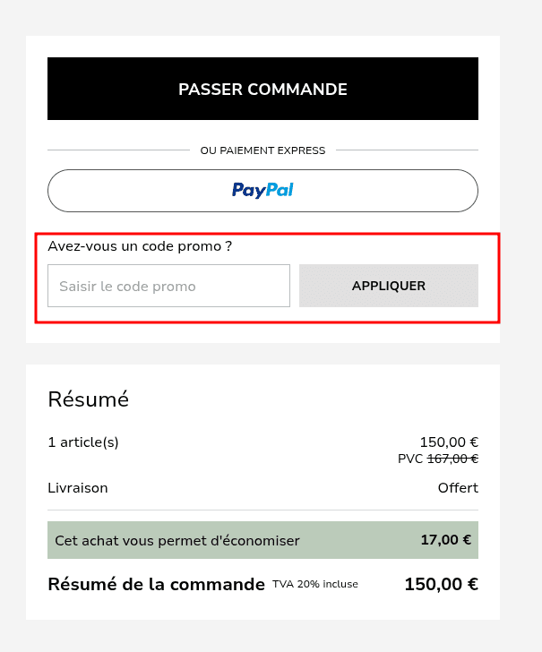 Comment activer un code promo sur Le Maître des Lampes