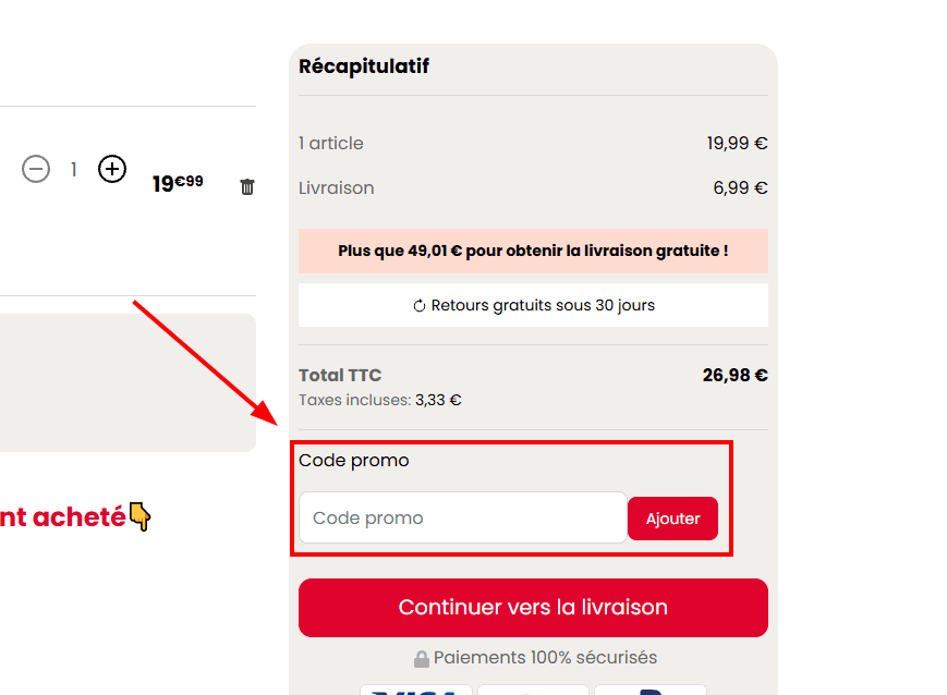 Comment utiliser un code promo sur Mangatori