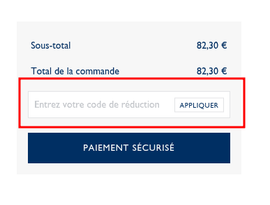 Comment activer un code promo sur Merci Maman