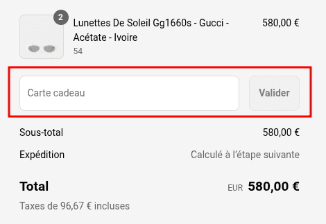 Comment appliquer un code promo sur Monnier Paris