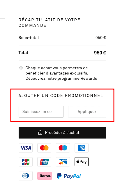 Comment utiliser un code promo sur NET-A-PORTER