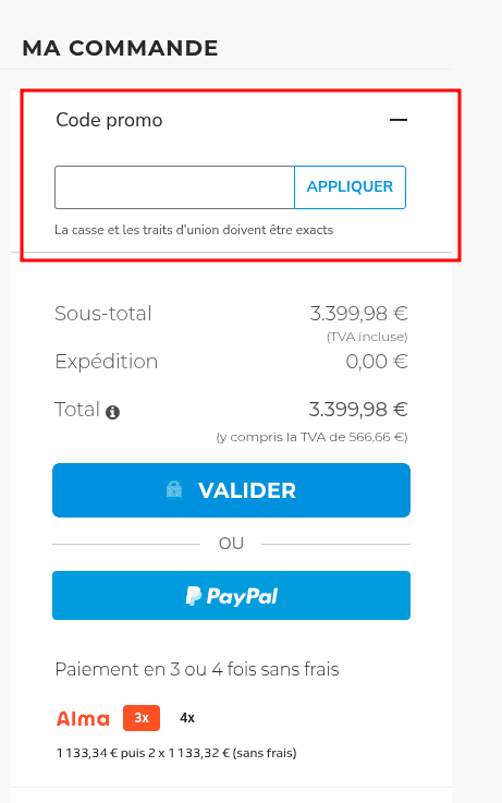Comment appliquer un code promo sur NETGEAR