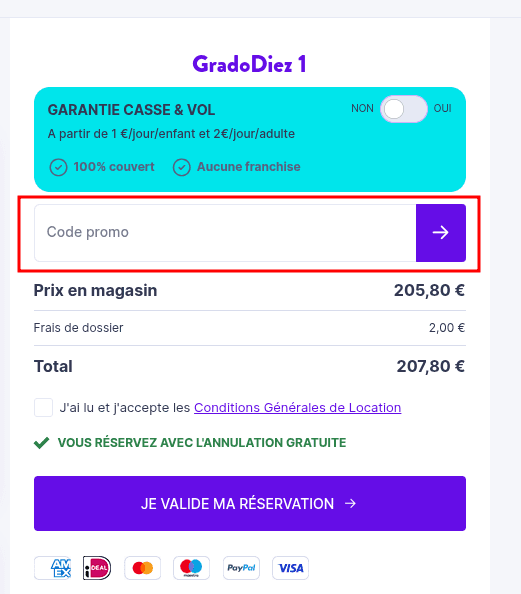Comment utiliser un code promo sur Netski