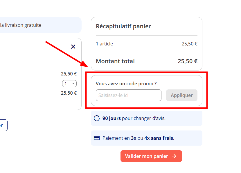 Comment appliquer un code promo sur Oscaro