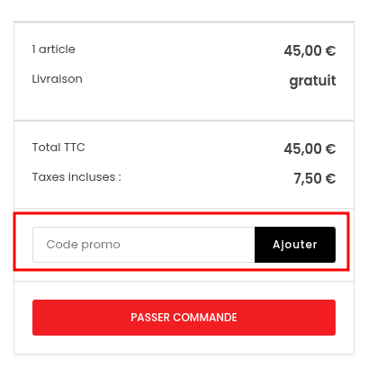 Comment appliquer un code promo sur Religion Rugby