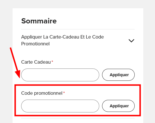 Comment appliquer un code promo sur Rip Curl