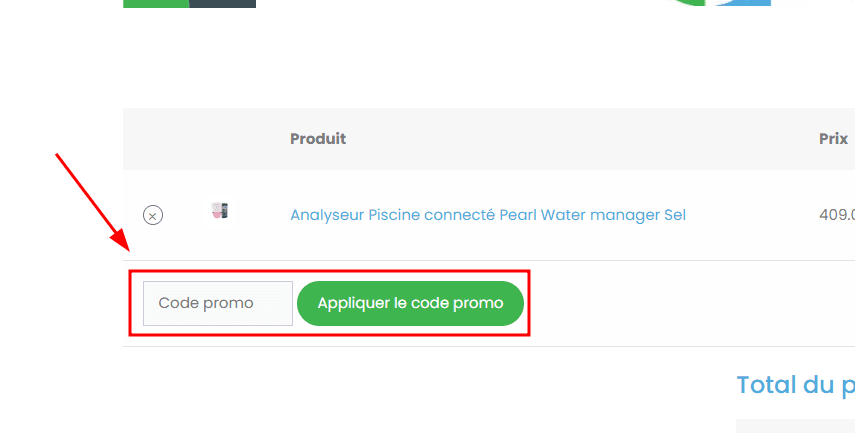 Comment appliquer un code promo sur Rue De l'Hygiène