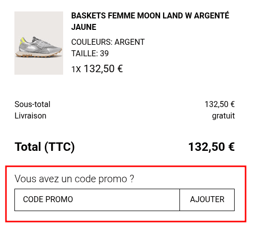 Comment utiliser un code promo sur Seven's