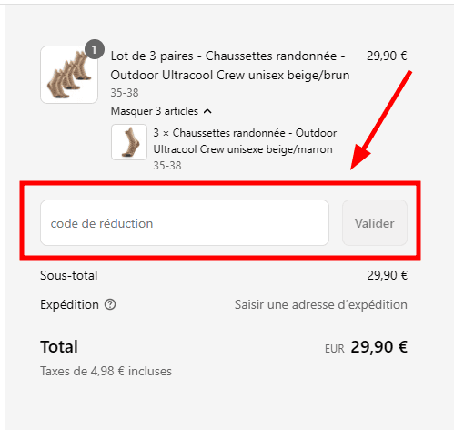 Comment activer un code promo sur Therm-ic