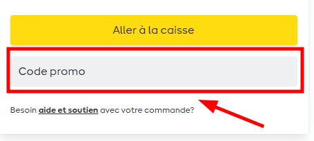 Comment utiliser un code promo sur Tissus.net