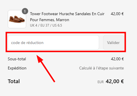 Comment activer un code promo sur Tower London