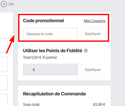 Comment utiliser un code promo sur Vevor