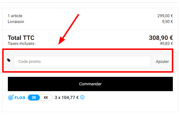 Comment activer un code promo sur Wegoboard